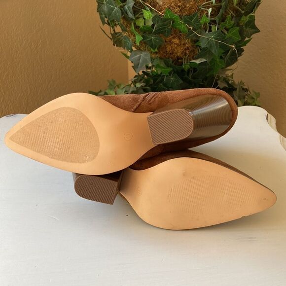 NWNB Misbehave Faux Suede Boho Western Festival Booties Size 11 - Picture 7 of 11